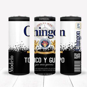 Chingon, ChingonaTumbler Drinkware Set, Travel Mug, Botellas
